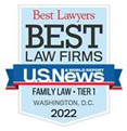 Best Lawyers BEST LAW FIRMS- US News FAMILY LAW - TIER1 Washington. D.C. 2022
